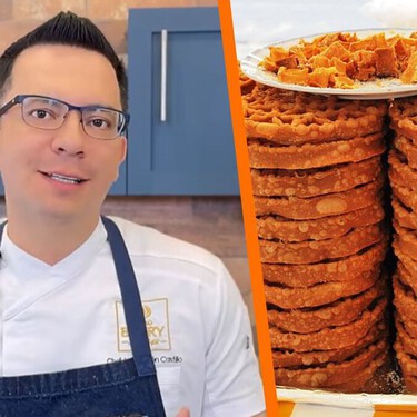 Esta es la receta de buñuelos de viento al estilo del chef José Ramón Castillo, ideal para las posadas navideñas