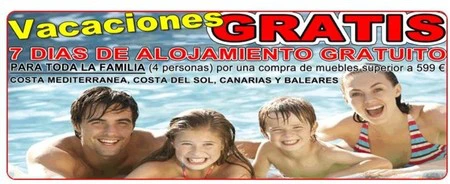 Muebles Boom te regala una semana de vacaciones