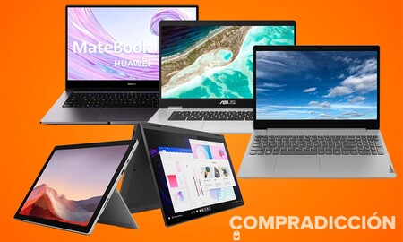 Portátiles y convertibles rebajados en Amazon: modelos de Lenovo, Microsoft o ASUS a precios más asequibles