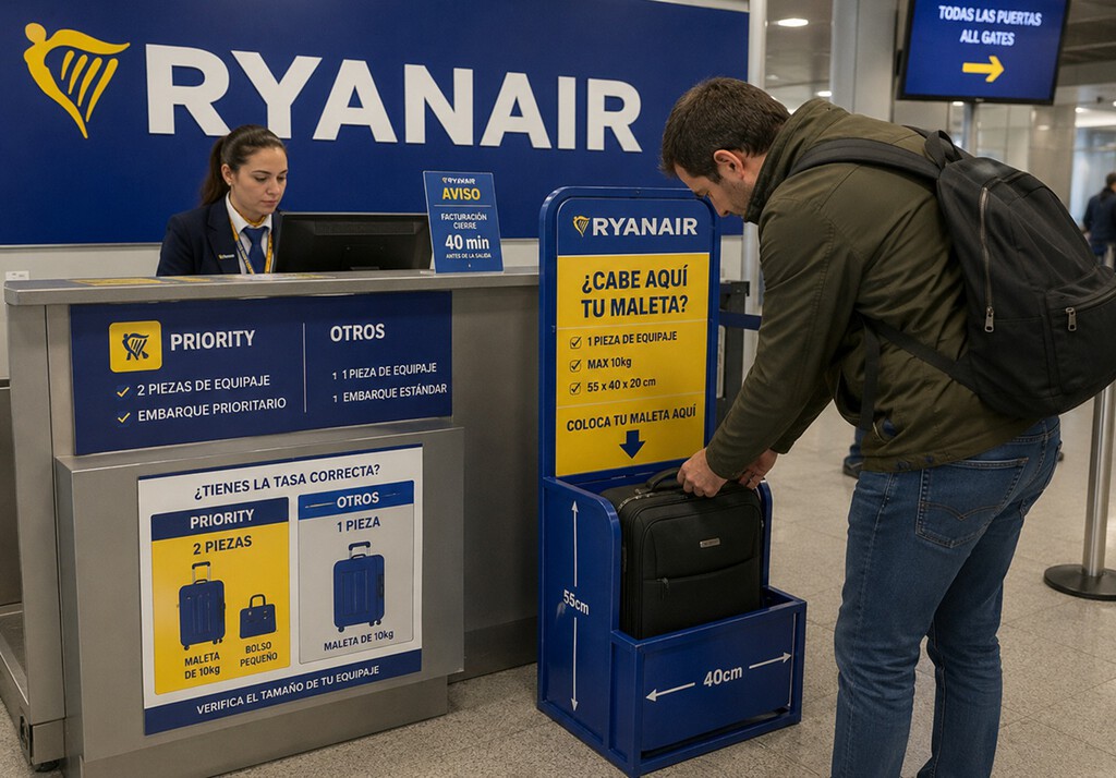 Ryanair tenía razón, a medias: la UE cambia las normas para volar, pero mantiene el coste de la maleta de mano