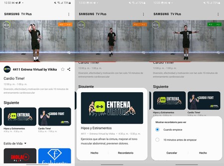 Entrena Samsung Tv Plus