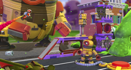 En jetpack, esquís, vagoneta o monociclo, todo vale en el nuevo 'Joe Danger 2: The Movie'