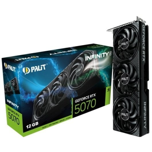 Palit GeForce RTX 5070 Infinity 3 12GB GDDR7 Reflex 2 RTX AI DLSS4