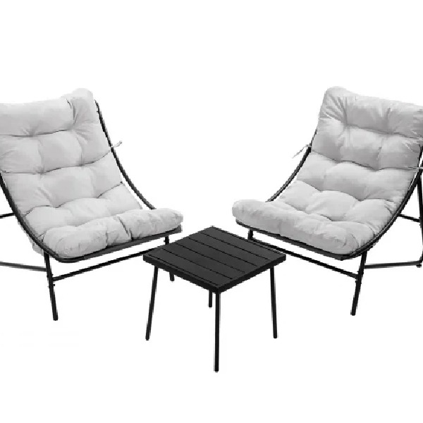 Conjunto de Jardín Mesa + 2 Sillones

