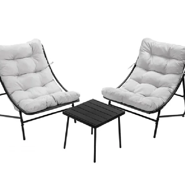 Conjunto de Jardín Mesa + 2 Sillones
