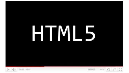 YouTube ya permite usar HTML5 en los vídeos incrustados