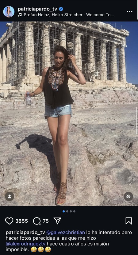 Patricia Pardo Christian Galvez Grecia Fotos