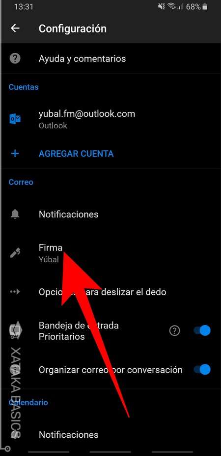 Cómo configurar y agregar una firma en Outlook