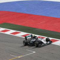 Nico Rosberg pesca una pole position en Rusia con Hamilton fuera de juego