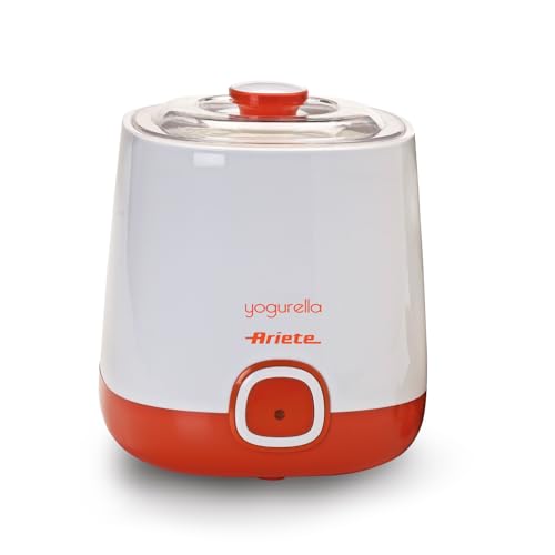 Ariete 621 Yogurtera, capacidad 1 litro, 20 W