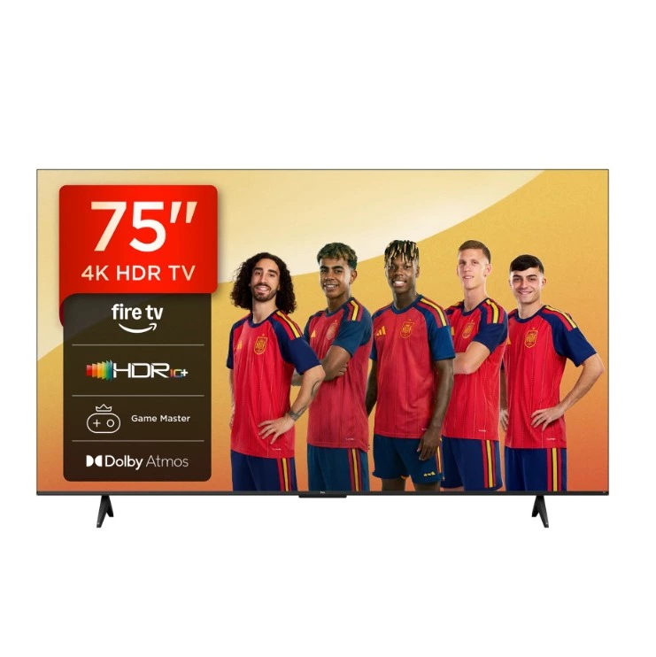 TV LED 75" - TCL 75V6D, UHD 4K, MT9026, Smart TV, DVB-T2 (H.265), HDR 10+