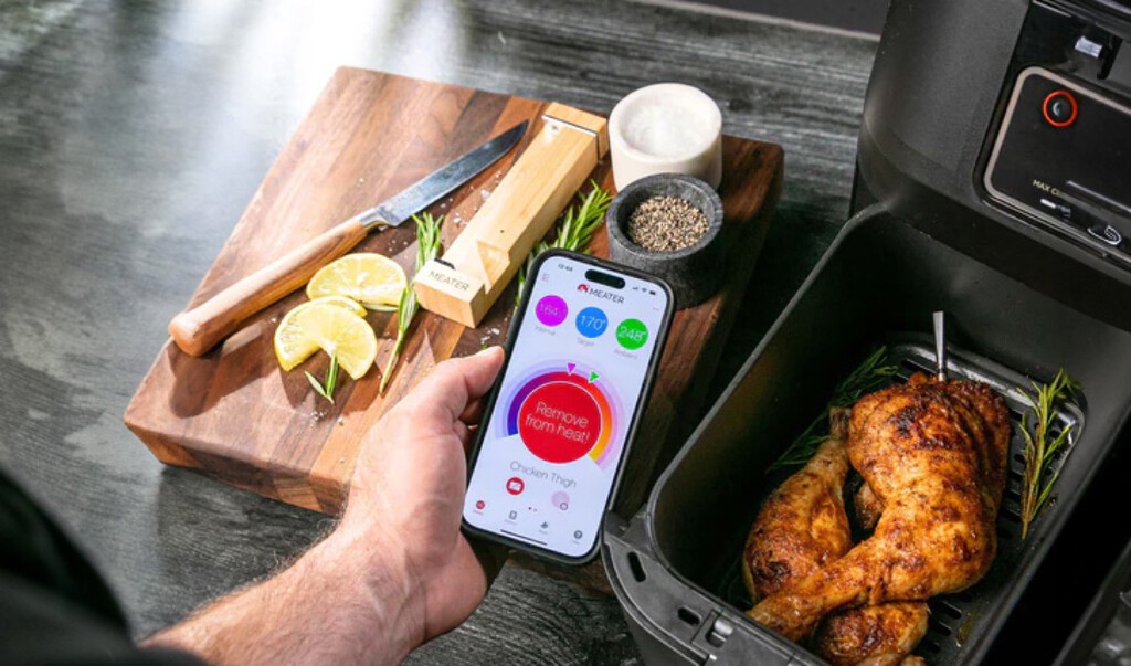 Este invento para el móvil quiere acabar con un problema cotidiano: no saber cómo dejar la carne al punto 