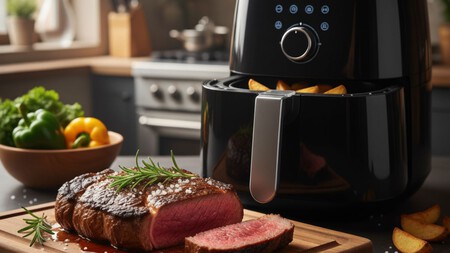 Carne jugosa en freidora de aire: el truco para evitar que se seque y se vuelva chiclosa
