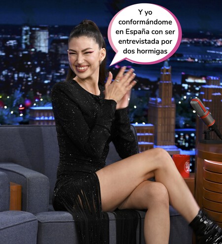 Úrsula Corberó, en el programa de Jimmy Fallon: se mete a Estados Unidos en el bolsillo contando esta anécdota con Madonna por la que no podemos parar de reír