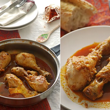 El guiso de pollo perfecto para un día de otoño solo lleva cuatro ingredientes y uno es una joya de la cocina española 