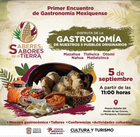 La Marquesa se llena de sabor: llega el primer Encuentro de Gastronomía Mexiquense con comida deliciosa, talleres y tradiciones
