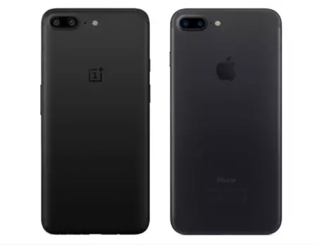 OnePlus が iPhone からインスピレーションを得たのはこれが初めてではありません (OP5 対 iPhone 7 Plus)