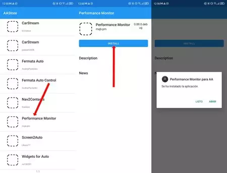 Android 自動パフォーマンス モニター