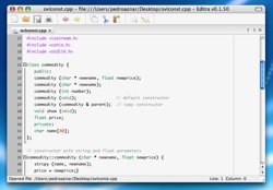 Editra: Otro editor de código preparado para más de 30 lenguajes de programación