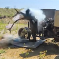 ¡Más rápido que la velocidad del sonido! Un neumático que gira a 1.332 km/h, en vídeo