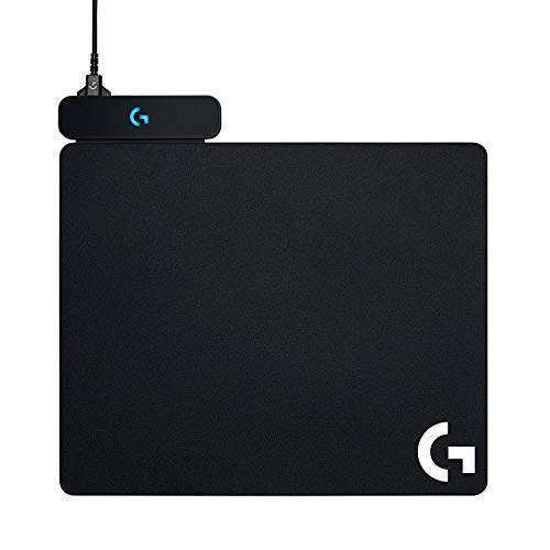 Logitech G POWERPLAY Alfombrilla de Carga Inalámbrica, Alfombrilla de Ratón para Gaming Rígida y de Tela, Compatible con G502 LIGHTSPEED, G PRO Wireless & SUPERLIGHT, G903, G703