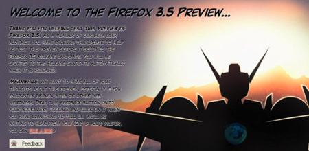Firefox 3.5 Preview ya se puede probar