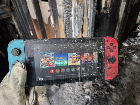 Nintendo Switch Incendio