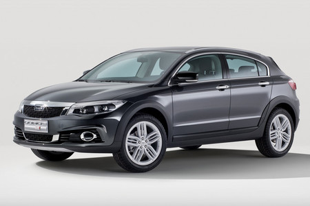 Qoros 3 Cross Hybrid Concept, vista frontal