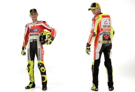 Y entonces Valentino Rossi se vistió de rojo