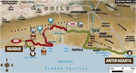 Recorrido Etapa6 Dakar2015