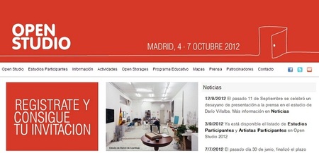 Open Studio Madrid, o la posibilidad de conocer el lugar de trabajo de un artista 