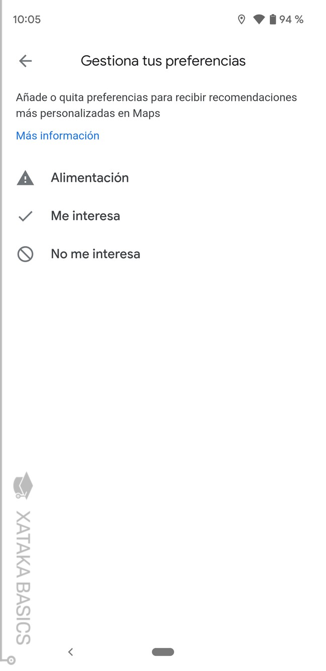 Cómo configurar en Google Maps las cosas y zonas que te interesan para ...