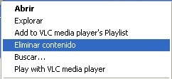 Elimina el contenido de una carpeta con dos clicks en Windows