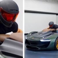 Parece un coche, pero se conduce como una moto, y es tan rápido como una Kawasaki H2R: un V12 a 400 km/h