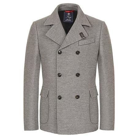 Cuando todos parecían elegantes: chaquetón de lana de Fay