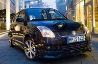 Suzuki Swift Black and White