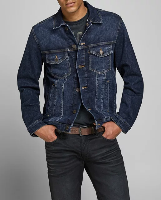 CAZADORA VAQUERA DE HOMBRE AZUL