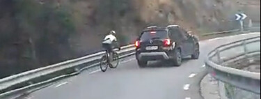 Imprudencia, nivel: el ciclista que se ha hecho viral por adelantar ilegalmente y terminar en el hospital y denunciado