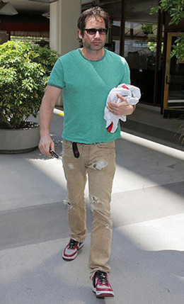 David Duchovny y sus pantalones