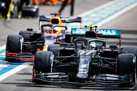 Bottas Verstappen Spa F1 2020