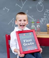 Imprimibles gratis para hacerles la foto del primer día de clases 