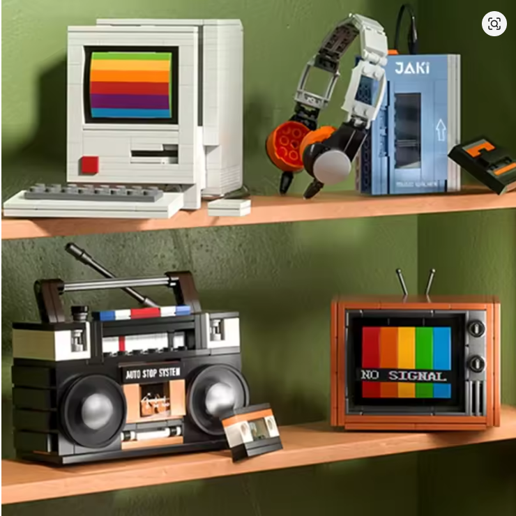 Mini coleccionables armables retro