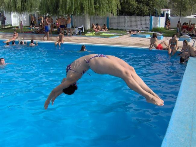 Piscina verano
