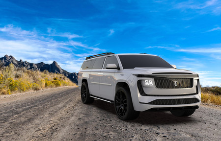 El Triton Model H promete ser un gigantesco (e improbable) SUV eléctrico de ocho plazas, 1.500 CV y 1.120 km de autonomía