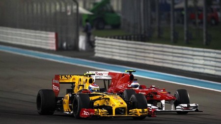 Alonso Petrov Abu Dabi F1 2010