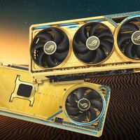 Han encontrado una RTX 5090 dorada firmada por el CEO de Nvidia en una tienda de informática y es tan cara como te imaginas 