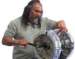 Un pequeño motor de 850 caballos