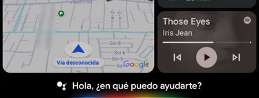 Android Auto renueva el diseño del Asistente para que no tape el mapa 