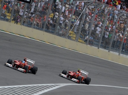 Un Fernando Alonso entero se muestra orgulloso del trabajo realizado y del subcampeonato