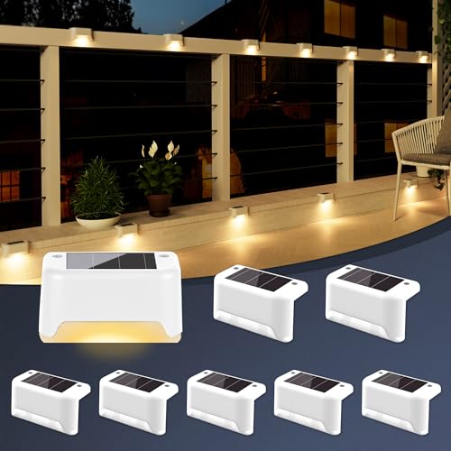 GIGALUMI Luces Solares para Exteriores Pack de 8